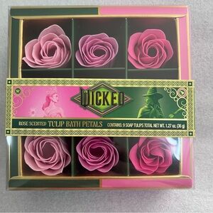 Wicked For Good Bath Tulips (Roses) Boxed Set 6 Tulips Wizard Of Oz Bath SEALED